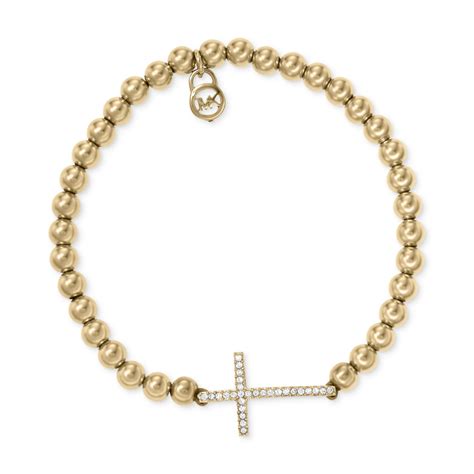 michael kors cross stretch bracelet|Michael Kors bracelets on clearance.